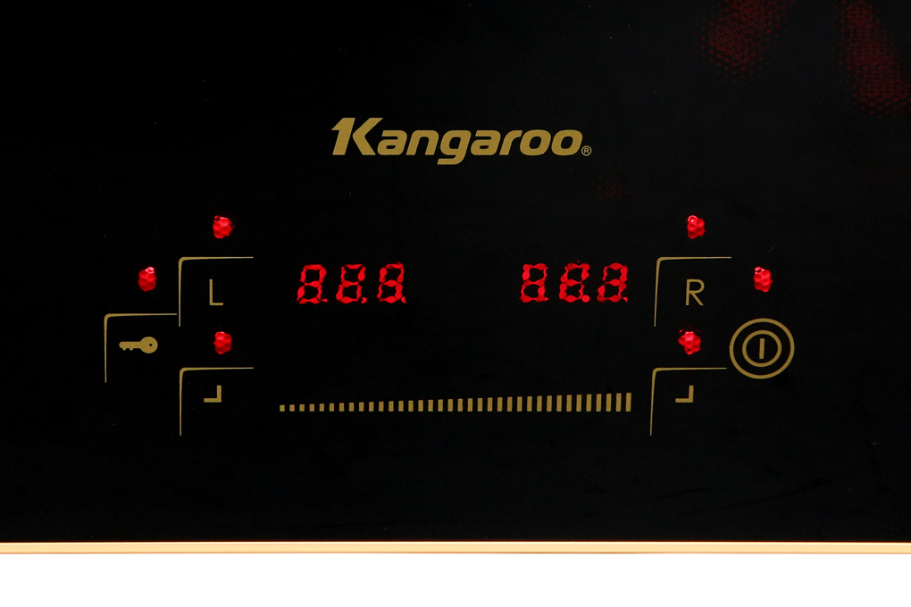 Bảng điều khiển cảm ứng nhanh nhạy - Bếp từ đôi Kangaroo KG438I