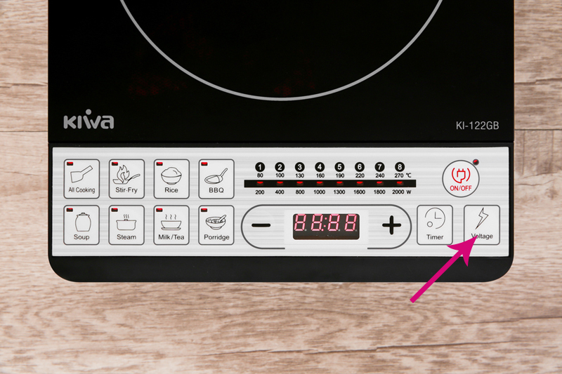 Kiểm tra điện áp - Bếp từ Kiwa KI-122GB