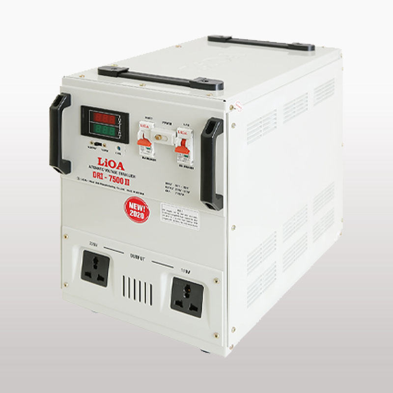 Ổn áp LiOA 1 pha 7.5kVA LiOA DRI-7500II