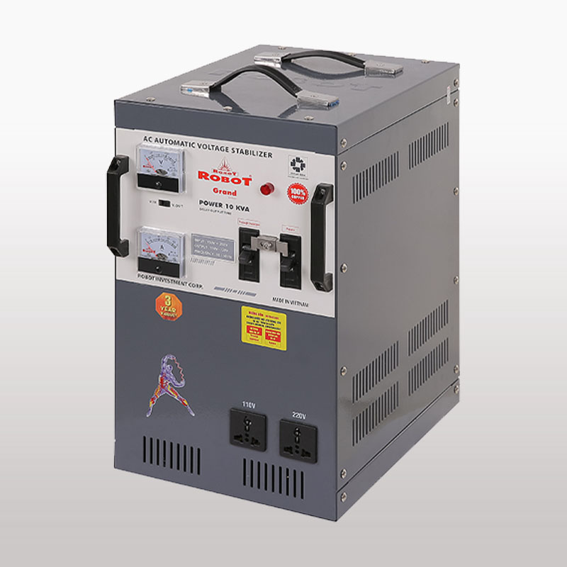 Ổn áp ROBOT 1 Pha 10KVA 150