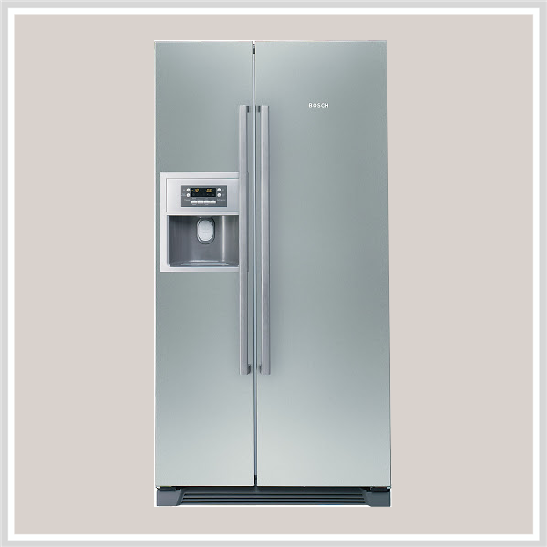 Tủ lạnh Bosch HMH.KAN58A75  | Tủ lạnh Side by side 531L, lấy đá ngoài, mặt inox, Series 6