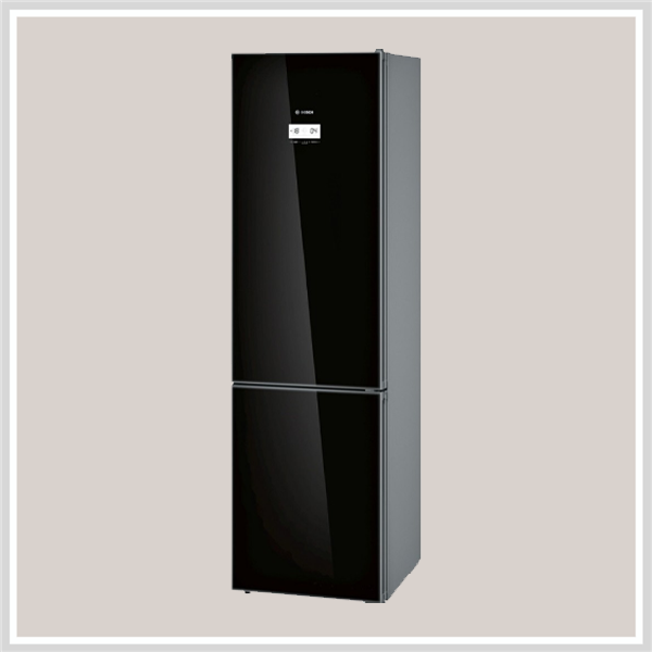 Tủ lạnh Bosch HMH.KGN56LB40O  | Tủ lạnh đơn ngăn đá dưới 505L, mặt kính đen, Series 6