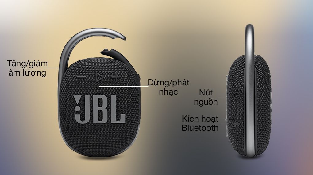 Dễ dùng - Loa Bluetooth JBL Clip 4