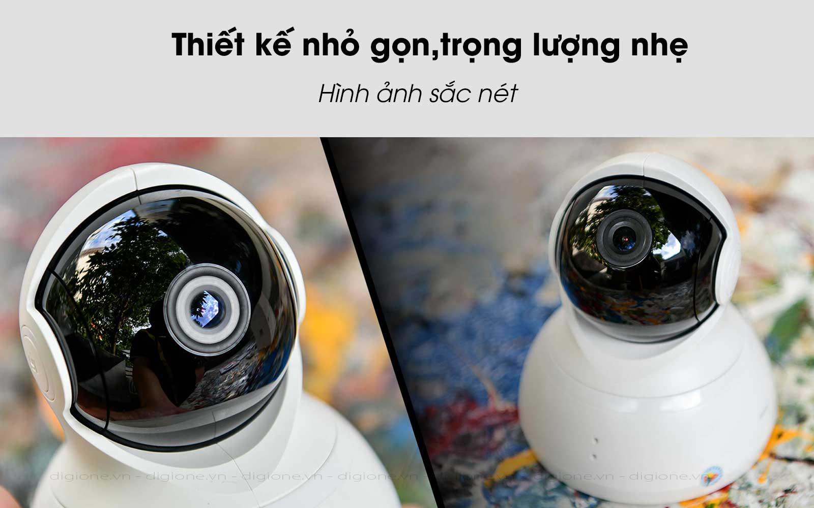 camera-xiaomi- Thiết kế nhỏ gọn