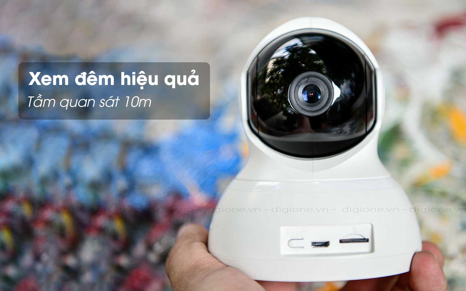 camera-xiaomi Hồng ngoại xem đêm hiệu quả