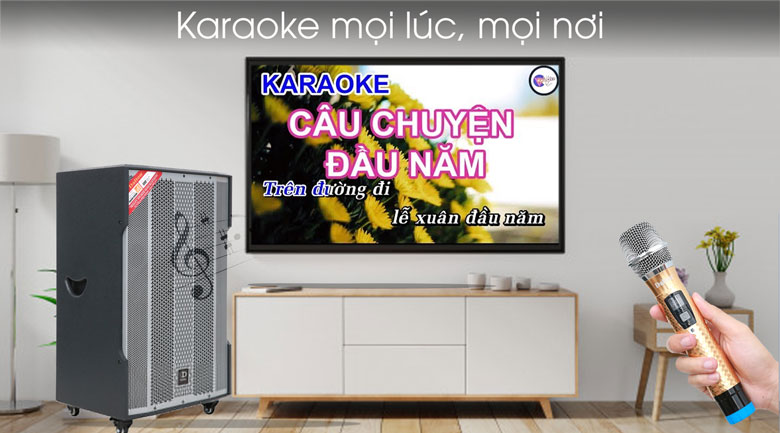 Loa Điện Karaoke Dalton TS-18A1500 1200W - Karaoke