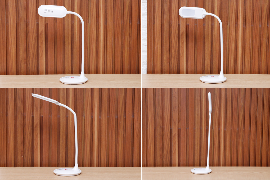 Thiết kế thân đèn gọn đẹp, bảng đèn dẹp dễ dàng thao tác - Đèn bàn học Điện Quang ĐQ LDL05 3W