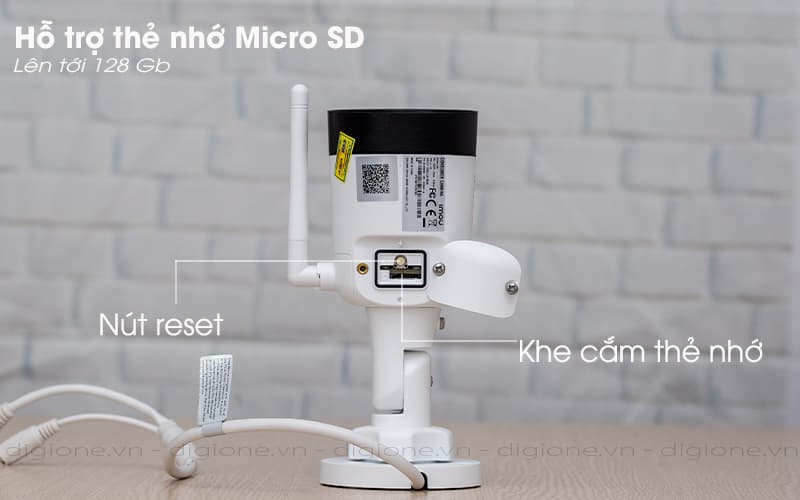 Hỗ trợ ghi hình thẻ nhớ - ipc-g22p