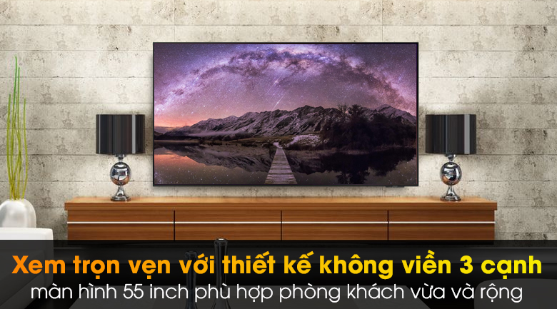 Smart Tivi Led Samsung 4K 55 Inch UA55AU9000 - Thiết kế