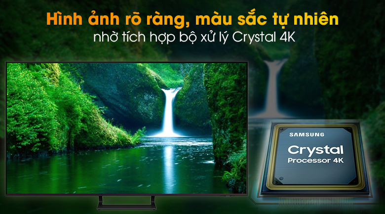 Smart Tivi Led Samsung 4K 55 Inch UA55AU9000 - Crystal 4K