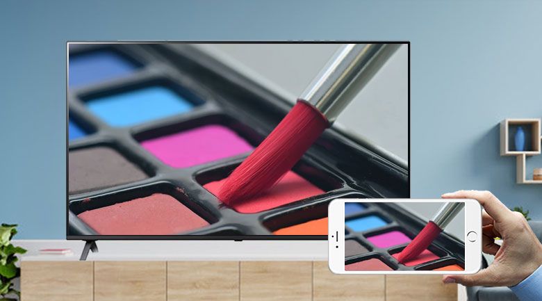 Smart Tivi NanoCell LG 4K 50 inch 50NANO79TND - Chiếu màn hình điện thoại lên tivi dễ dàng với AirPlay 2 và Screen Mirroring