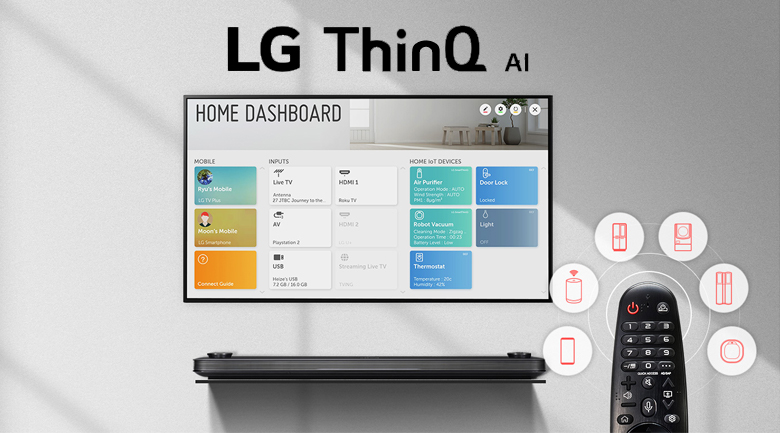 Smart Tivi OLED LG 4K 77 inch 77W9PTA - AI ThinQ