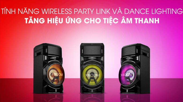 Loa Karaoke LG Xboom RN5 - Tăng hiệu ứng tiệc âm thanh