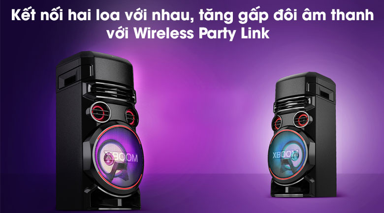 Loa Karaoke LG Xboom RN7 - Wireless Party Link