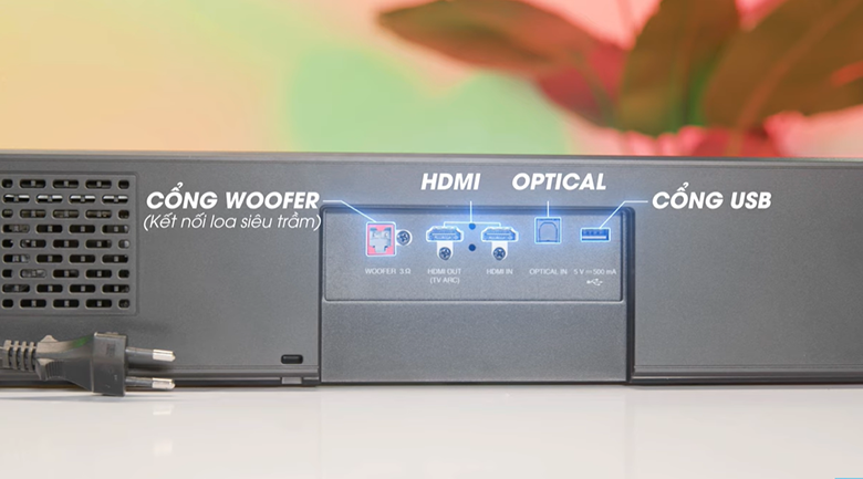 Loa thanh soundbar LG 4.1 SNH5 600W- Kết nối