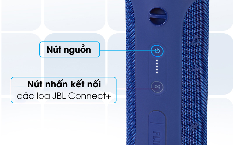 Loa Bluetooth JBL FLIP4BLU có thể kết nối nhiều loa với nhau