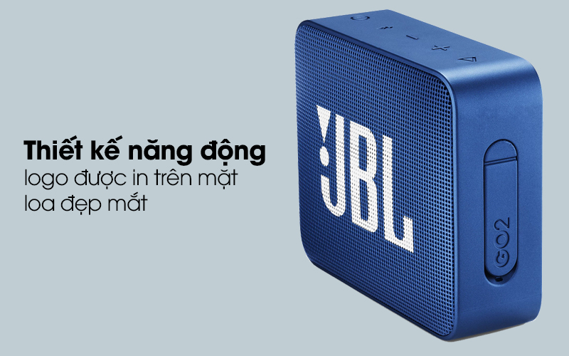 Loa Bluetooth JBL GO2BLK có thiết kế trẻ trung