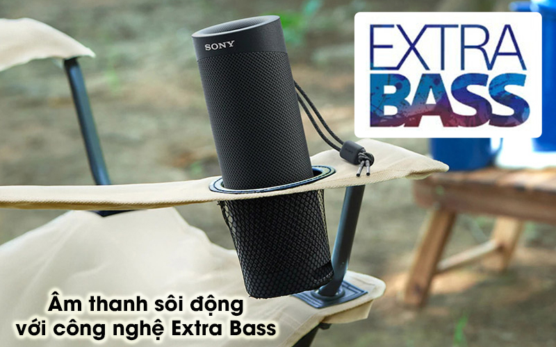 Loa bluetooth Sony Extra Bass SRS-XB23 - Tận hưởng chất âm sống động