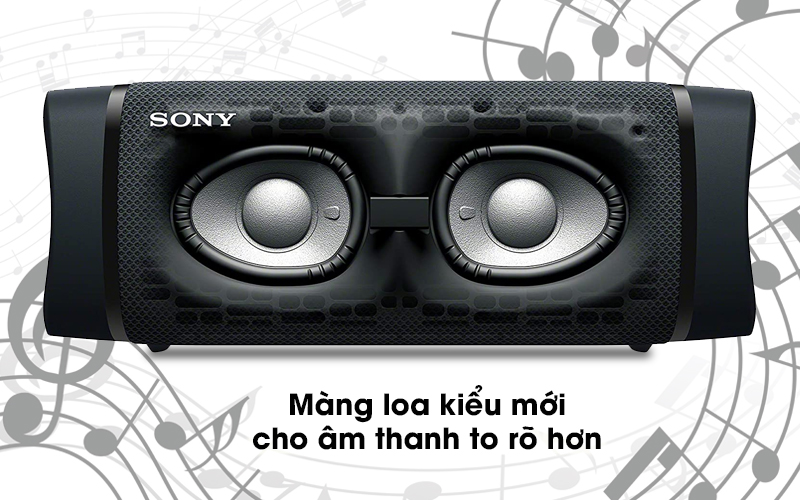 Loa bluetooth Sony SRS-XB33 - Màng loa