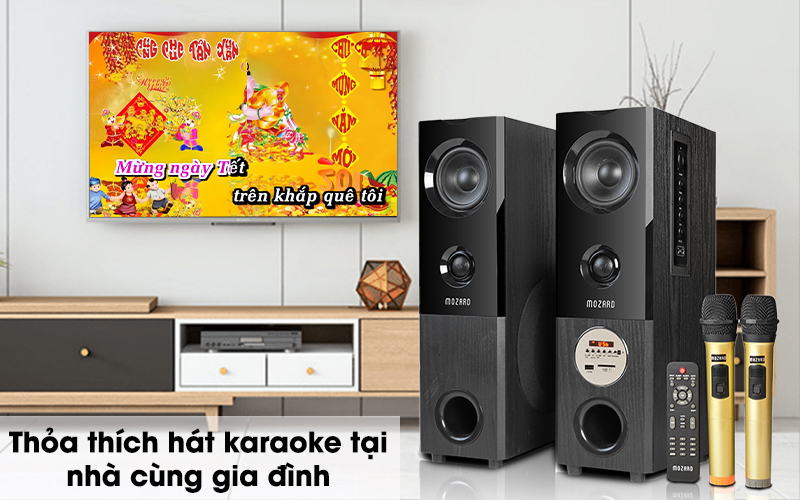 Loa Tháp Bluetooth Mozard M90 - Karaoke