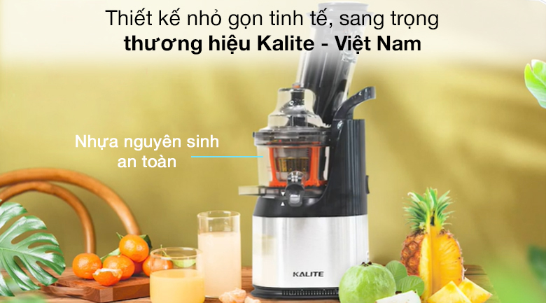 Máy ép chậm Kalite KL-565 - Thương hiệu Việt Nam