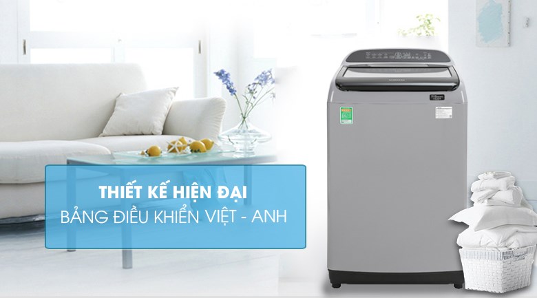 Máy giặt Samsung Inverter 9 kg WA90T5260BY/SV - Thiết kế