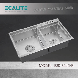Chậu rửa chén Vision Manual Sink Ecalite ESD-8248HS