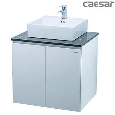 Chậu rửa Lavabo Caesar L5261 + Tủ lavabo EH46001A