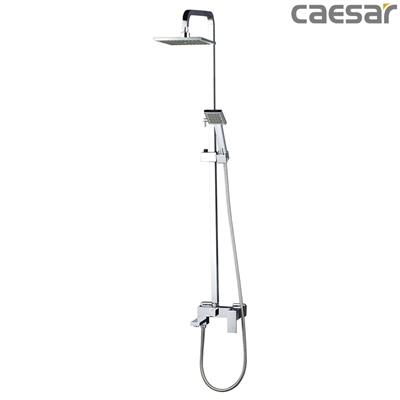 Vòi sen cây tắm đứng nóng lạnh Caesar S668C