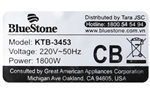 Bình đun siêu tốc Bluestone 1.5 lít KTB-3453 đen