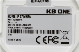 Camera IP 1080P Kbvision KN-TGH21PWN Trắng