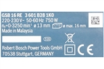 Máy khoan động lực điện Bosch GSB 16 RE 750W
