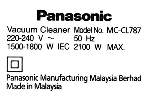 Máy hút bụi Panasonic MC-CL787TN49
