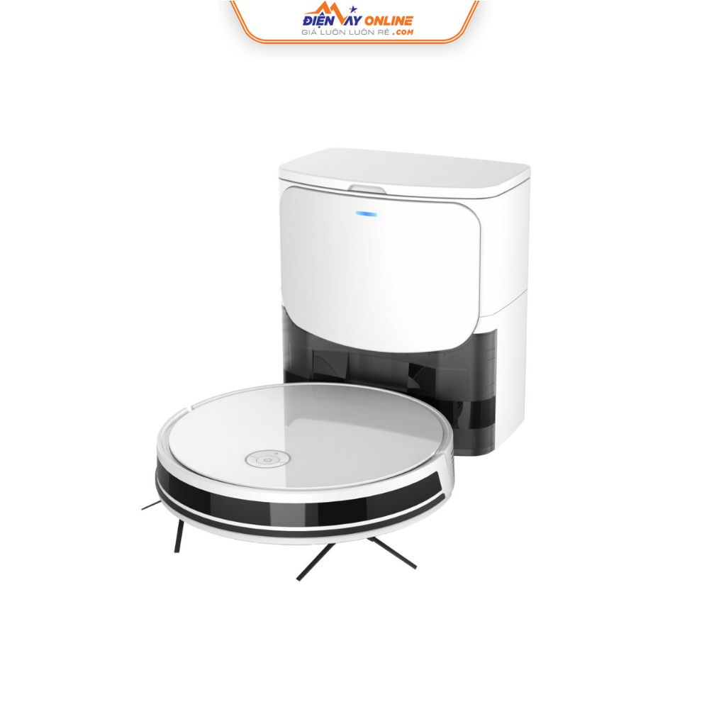 ROBOT HÚT BỤI LAU NHÀ TỰ ĐỔ RÁC HUBERT HB-S68-W PLUS - CỦA ĐỨC