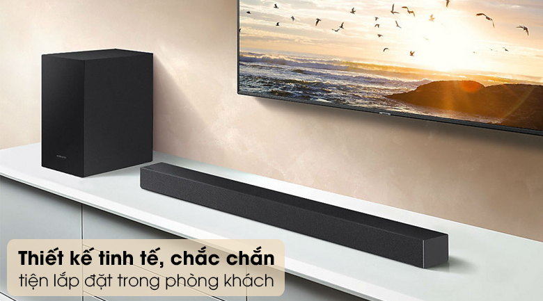 Loa thanh SAMSUNG HW-T450 - Thiết kế hiện đại