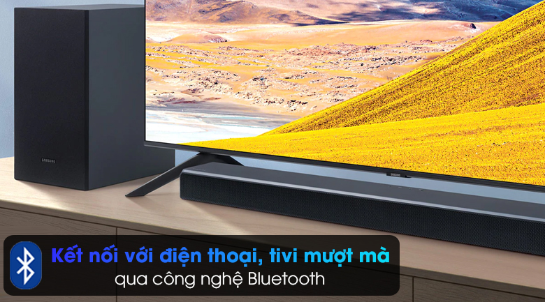 Loa thanh Samsung HW-T550 - Công nghệ kết nối không dây Bluetooth