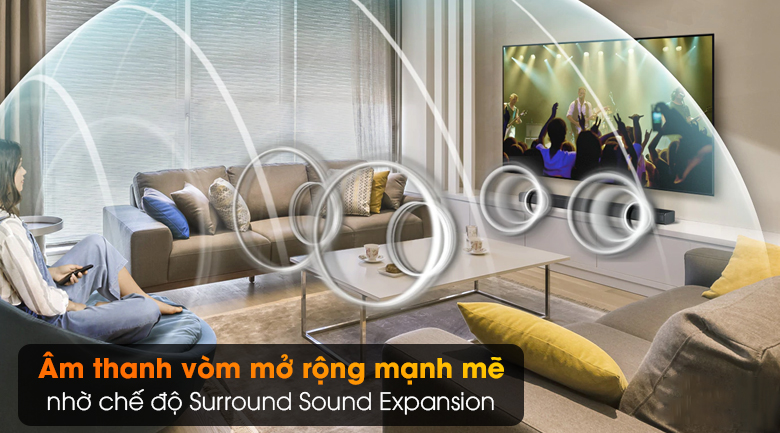 Loa thanh SAMSUNG HW-T650 - Surround Sound Expansion