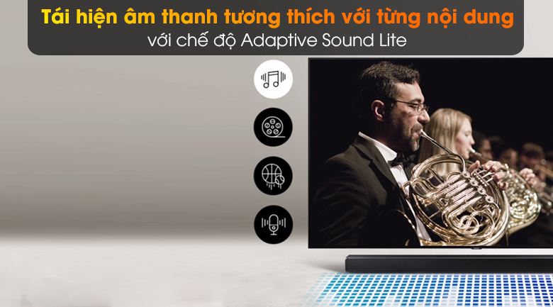 Loa thanh SAMSUNG HW-T650 - Adaptive Sound Lite 