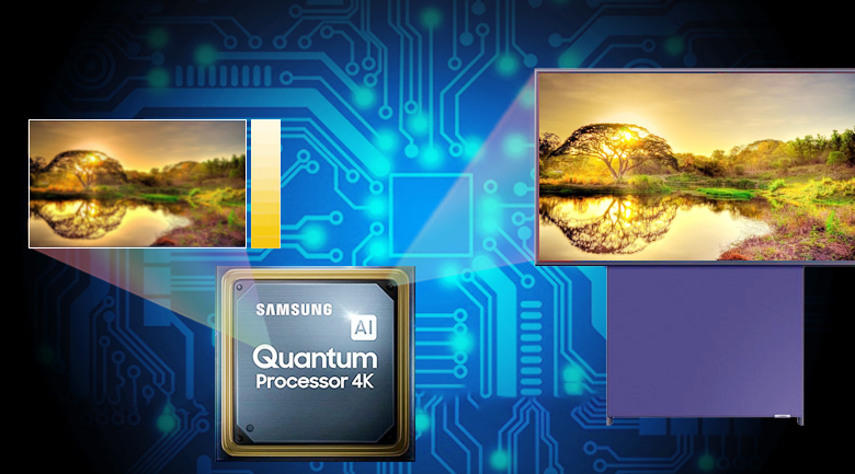 Smart Tivi QLED Samsung 4K 43 inch QA43LS05T - Quantum 4K Prosessor
