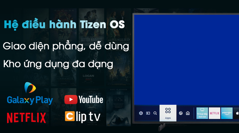 Smart Tivi QLED Samsung 4K 55 inch QA55LS03T - Tizen OS