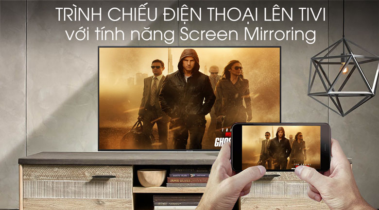 Smart Tivi Samsung 4K 70 inch UA70RU7200 - Screen Mirroring