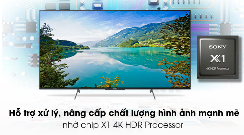 Tivi Sony 4K 43 inch KD-43X8500H/S - Chip X1 4K HDR Processor