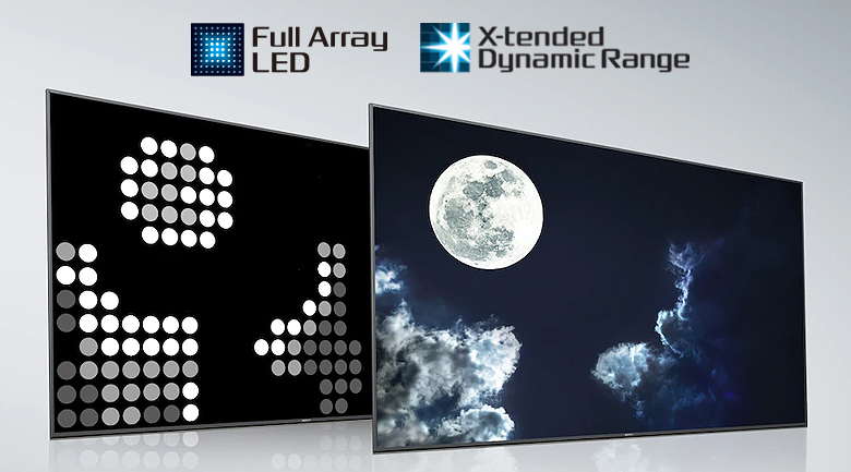 Full Array LED và X-tended Dynamic Range™ - Android Tivi Sony 4K 85 inch KD-85X9000H