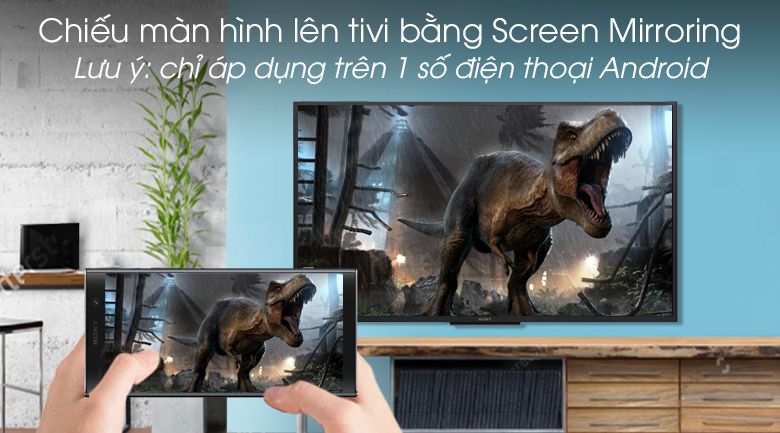 Android Tivi Sony 43 inch KDL-43W800G - Screen Mirroring