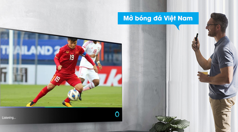 Android Tivi TCL 4K 65 inch 65P615 - Remote thông minh và Google Assistant