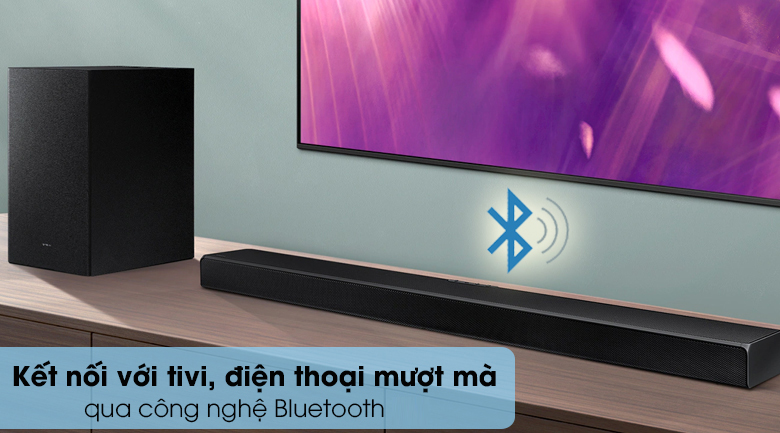 Loa thanh Samsung HW-A650 - Kết nối không dây Bluetooth 