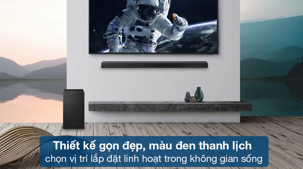 Loa thanh Samsung HW-Q630 - Thiết kế hiện đại, gọn đẹp