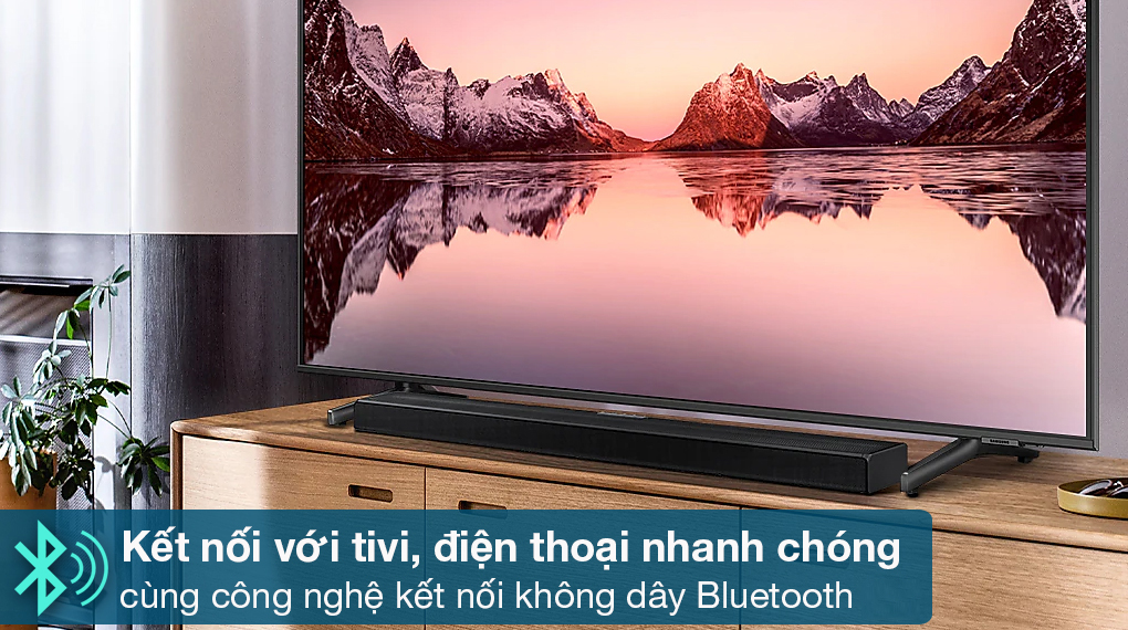 Loa thanh Samsung HW-Q630 - Kết nối không dây với điện thoại, máy tính bảng qua Bluetooth