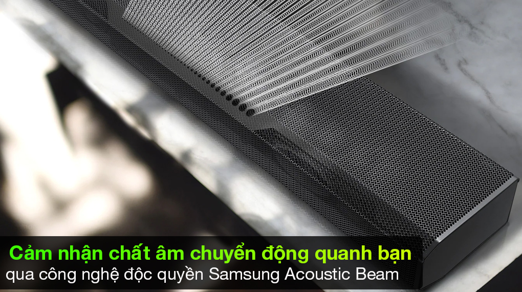 Loa thanh Samsung HW-Q700 - Công nghệ độc quyền Samsung Acoustic Beam tạo âm thanh vòm ảo
