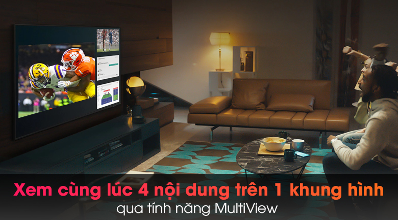 Tivi Neo QLED 8K Samsung QA65QN900A - Xem nhiều nội dung với tính năng MultiView